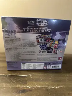 Pokemon Center Exclusive Chilling Reign Shadow Rider Error ETB Elite Trainer Box - Image 2