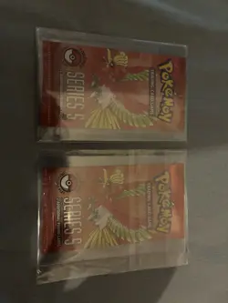 Lot (2) Two Pokemon POP Series 5 Booster Packs Factory Sealed - Image 1
