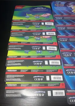 Pokemon Lot of 12 Raikou 2 Pack Blister + Vileplume 2 Pack Blister SEALED Me02 - Image 5