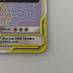 Pokemon TCG Moltres & Zapdos & Articuno Tag Team GX Hidden Fates 69/68 Rainbow - Image 3