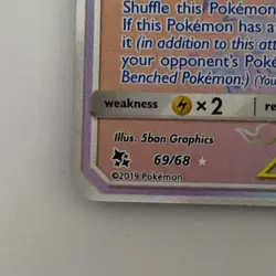Pokemon TCG Moltres & Zapdos & Articuno Tag Team GX Hidden Fates 69/68 Rainbow - Image 4