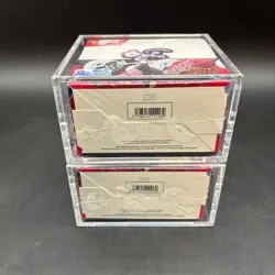 Lot (2) Pokemon SV10 Destined Rivals English Booster Boxes Sealed w/Acrylic Case - Image 5