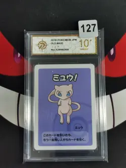 Pokemon Mew 2019 Old Maid Japanese-P gold 10 - Image 1
