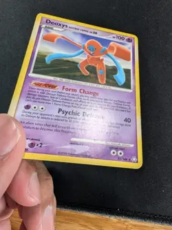 [MP] Pokemon Deoxys Defense Forme Rare Regular Legends Awakened 25/146 - Image 3