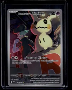 Pokemon TCG Team Rocket's Mimikyu 238/217 Ascended Heroes Illustration Rare NM B - Image 1