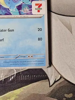 Pokemon Scarlet & Violet Stellar Crown 7-11 Promo Lapras Sealed U.S. Seller TCG - Image 5