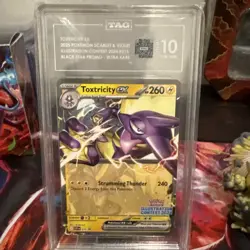 Pokemon Toxtricity ex 215 Scarlet & Violet Promo EX Illustration TAG 10 - Image 2