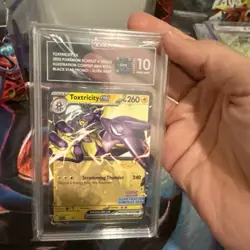 Pokemon Toxtricity ex 215 Scarlet & Violet Promo EX Illustration TAG 10 - Image 5