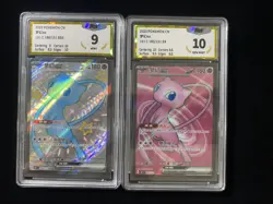 2025 Pokemon TCG S-Chinese Mew ex 151C 185/151 SR SSR Holo PGS 10 Lot*2 #2 LU57 - Image 1