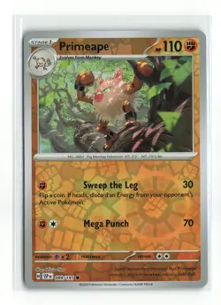 PRIMEAPE 099/191 SURGING SPARKS REVERSE HOLO POKEMON TCG NM-LP - Image 1