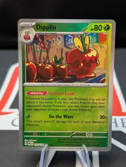 DIPPLIN 010/131 PRISMATIC EVOLUTIONS POKE BALL REVERSE HOLO POKEMON TCG NM - Image 1