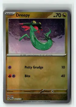 DREEPY 071/131 POKE BALL REVERSE HOLO PRISMATIC EVOLUTIONS POKEMON TCG NM-LP - Image 1