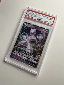Pokemon 2017 JPN Mewtwo GX SR 040/072 Shining Legends Ultra Rare PSA 10 GEM MINT - Image 3