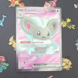 Pokemon TCG Cinccino ex 105/086 Ultra Rare Holo EN 240 HP Chaos Rising - Image 1
