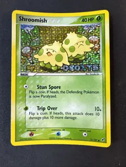 Shroomish 72/107 Deoxys Reverse Holo Pokemon - Image 1