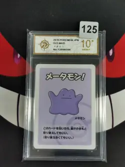 Pokemon Ditto 2019 Old Maid Japanese-P gold 10 - Image 1