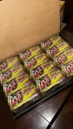 2008 Yu-Gi-Oh 5D’s Sealed Turbo Warrior Tin - FULL CASE - Image 1