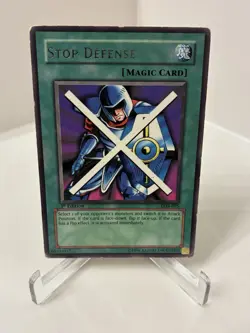 Yugioh Stop Defense LOB-095 Unlimited The Legend of Blue Eyes White Dragon - Image 1