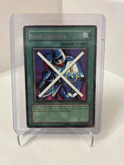 Yugioh Stop Defense LOB-095 Unlimited The Legend of Blue Eyes White Dragon - Image 5