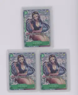 Lot of (3) One Piece Japanese P-113 Boa Hancock Asia Mini Tin Vol.2 - Image 1