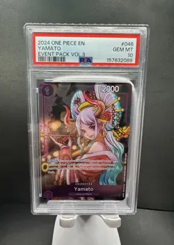 2024 ONE PIECE EVENT PACK VOL.3 #046 YAMATO English - PSA 10 - Image 1