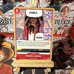 One Piece! Diable Jambe ST01-016 C - Straw Hat Starter Deck - NM/Mint - English - Image 1