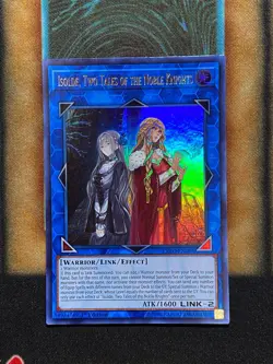 Yugioh Isolde, Two Tales Of The Noble Knights EXFO-EN094 Ultra Rare 1st Ed NM - Image 1