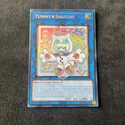Yu-Gi-Oh! Yummy Snatchy JUSH-EN022 Collector’s Rare NM - Image 1