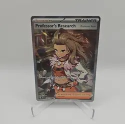 Professor's Research Sada 240/198 Scarlet & Violet Full Art Pokemon Card * New - Image 1