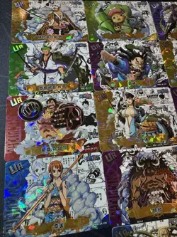One Piece Set of 18 Collectible Character Anime SSR Cards CCG UR Full Art - Image 2