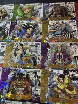 One Piece Set of 18 Collectible Character Anime SSR Cards CCG UR Full Art - Image 3