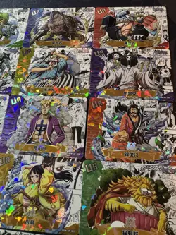 One Piece Set of 18 Collectible Character Anime SSR Cards CCG UR Full Art - Image 4