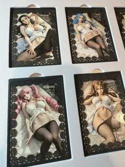 One Piece Full Set Numbered Cards Waifu Doujin Nami Hancock Robin Case Prize - Image 5