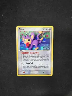 AIPOM - 34/115 - UNSEEN FORCES - REVERSE HOLO STAMP - POKEMON CARD - Image 1