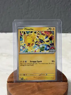 Pikachu Promo 2025 World Championships SVP EN 225 Pokemon Card Worlds - Image 1