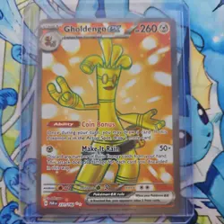 Gholdengo EX 231/182 Sv04: Paradox Rift Holo Card NM/M Pack Fresh - Image 1