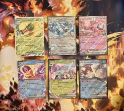 Pokemon TCG EX Lot Of 6 Cards NM Holo Double Rares - Image 1