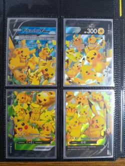 Pikachu V-Union - SWSH139-142 - Pokemon TCG: Celebrations Promo 4 Card Set - Image 2