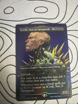 K'rrik, Son of Yawgmoth (Borderless) Modern Horizons 3 Foil - Image 1