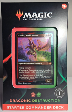 Magic The Gathering MTG - Starter Commander Deck - Draconic Destruction - New - Image 1