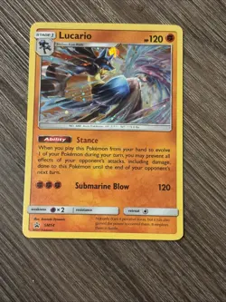 Lucario - SM54 Holo P Sun & Moon Promo Pokemon NM/M - Image 1