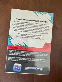 Pokemon Journey Together Booster Bundle Box Sealed - 6 booster packs - Image 3