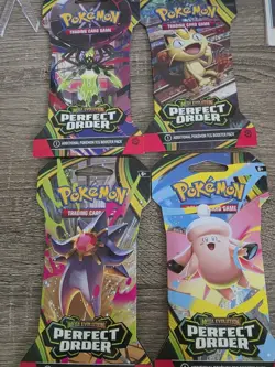 Pokemon TCG: Mega Evolution ME03 Perfect Order x2 Booster Pack Sealed - Image 1
