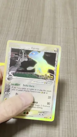 Pokemon TCG Latios EX Delta Species 9/113 Reverse Holo Rare - Image 2