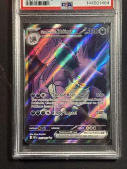 Team Rocket's Nidoking EX ULTRA RARE #216 PSA GEM MINT 10 - Image 2