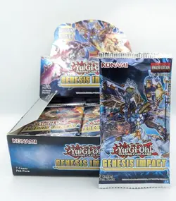 🔥 1x Genesis Impact 1st Edition Booster Pack Sealed English - Image 1