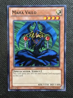 YuGiOh! - Maha Vailo BP02-EN006 Common 1st Edition Lightly Played - Image 1