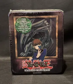 2003 Yugioh Collector Tin Kaiba Blue Eyes White Dragon, F. Sealed &Case Fresh W2 - Image 1