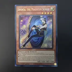 Spenta, the Magistus Sealer Secret Rare BPRO-EN098 1st Edition NM Yugioh - Image 2