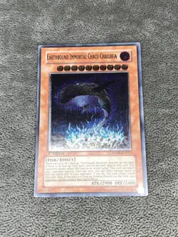 Yu-Gi-Oh! 1x Earthbound Immortal Chacu Challhua ANPR-EN017 Ultimate 1st (Played) - Image 1
